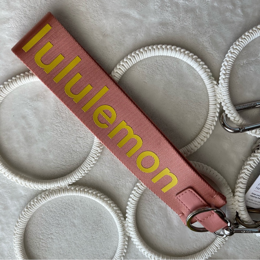 NWOT Retired Lululemon Never Lost Keychain